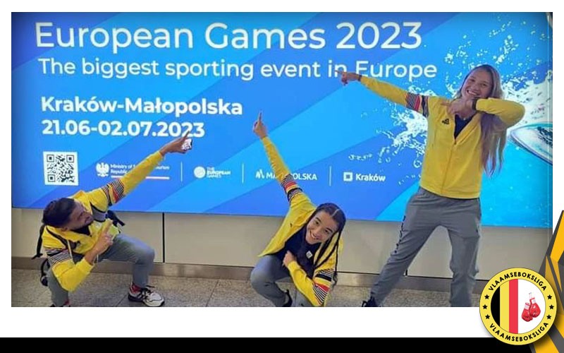 Zilver en brons op de Europeangames te Krakau 2023