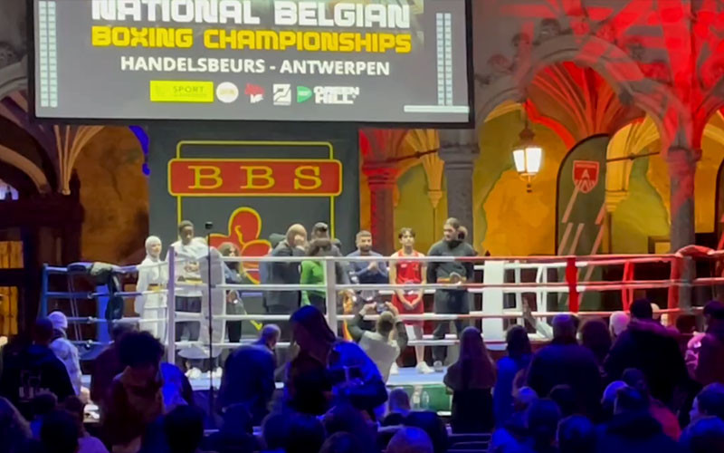 Belgisch Kampioenschap Boksen betovert de Handelsbeurs in Antwerpen